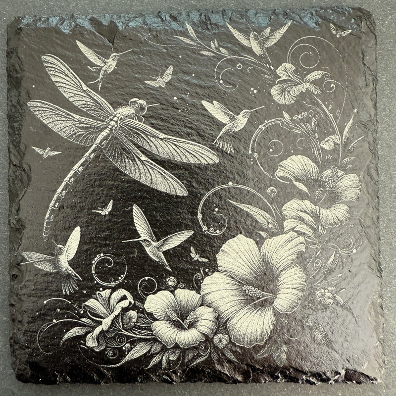 Slate coasters